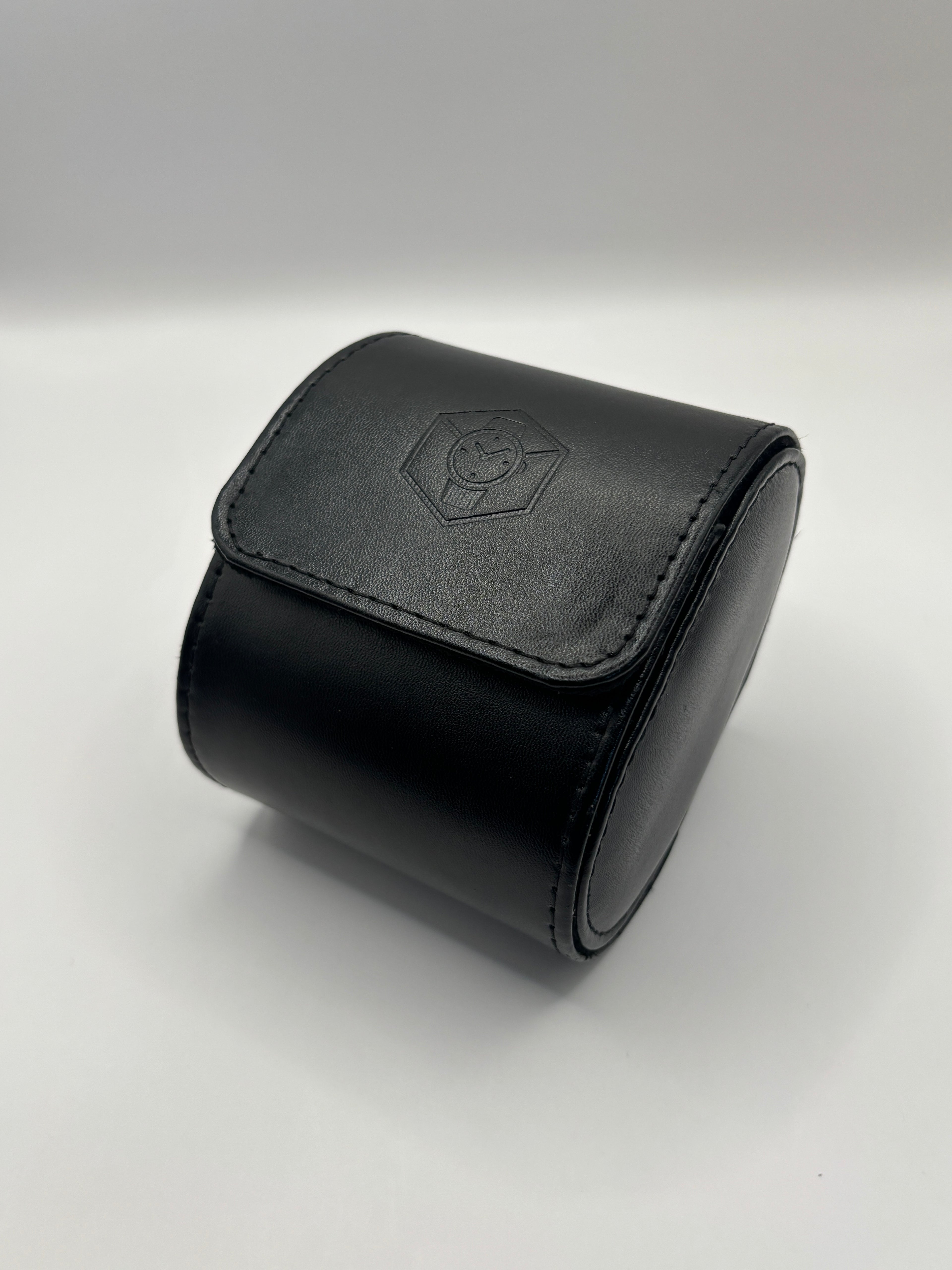 Black Luxury Watch Roll – 1, 2, or 3 Slot Travel Case