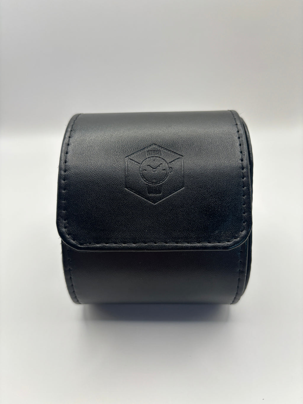 Black Luxury Watch Roll – 1, 2, or 3 Slot Travel Case