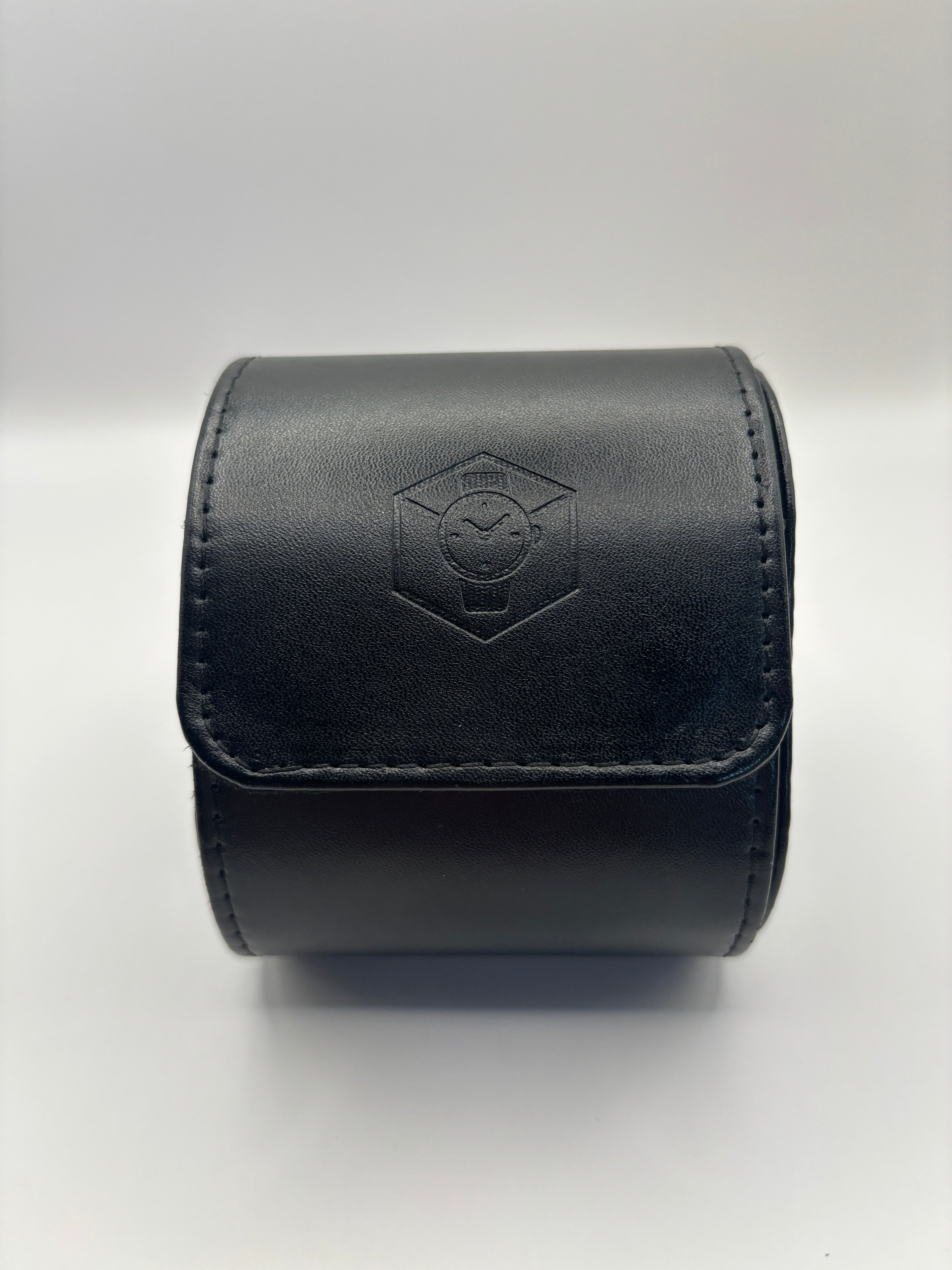 Black Luxury Watch Roll – 1, 2, or 3 Slot Travel Case