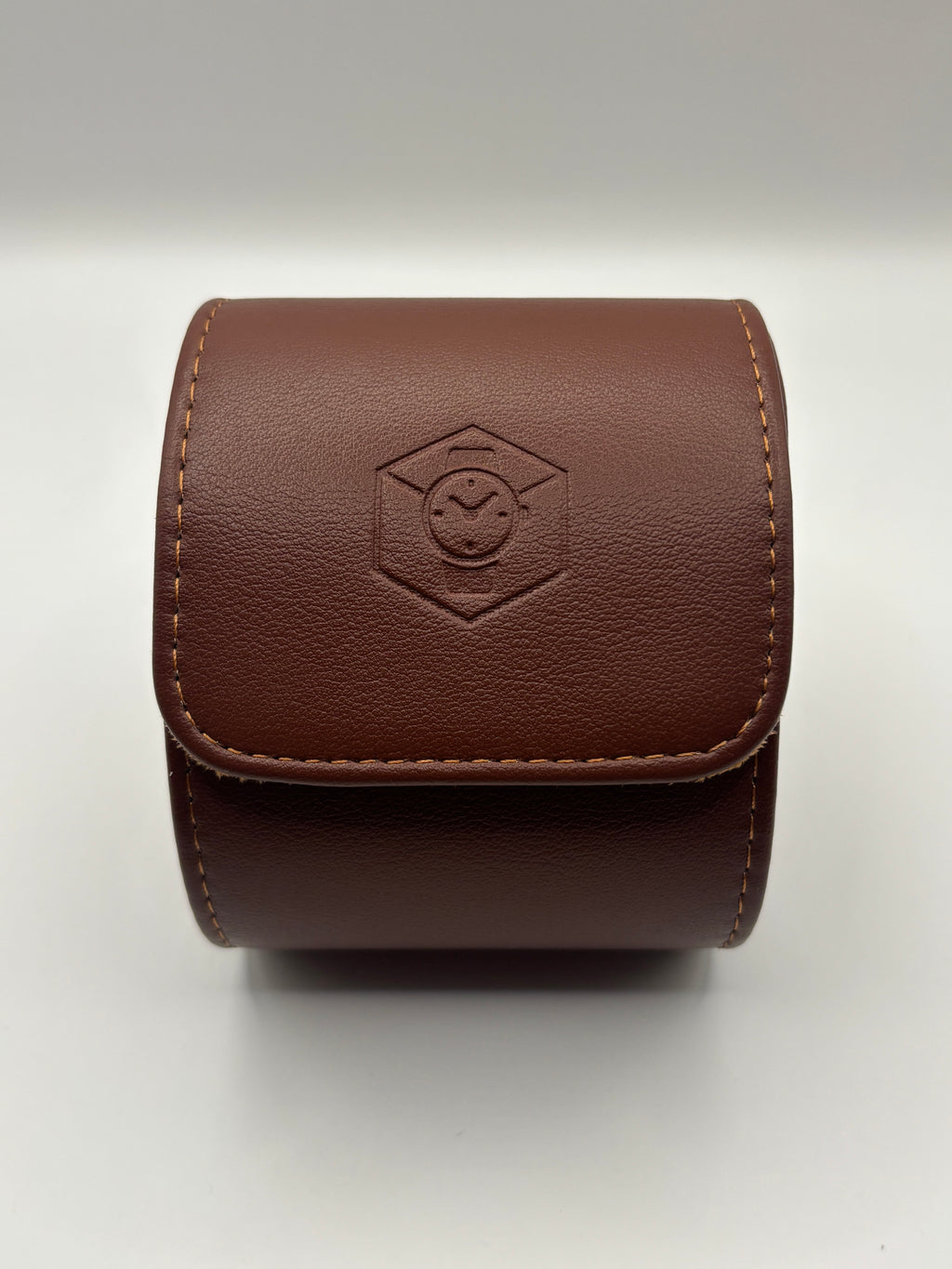 Brown Luxury Watch Roll – 1, 2, or 3 Slot Travel Case