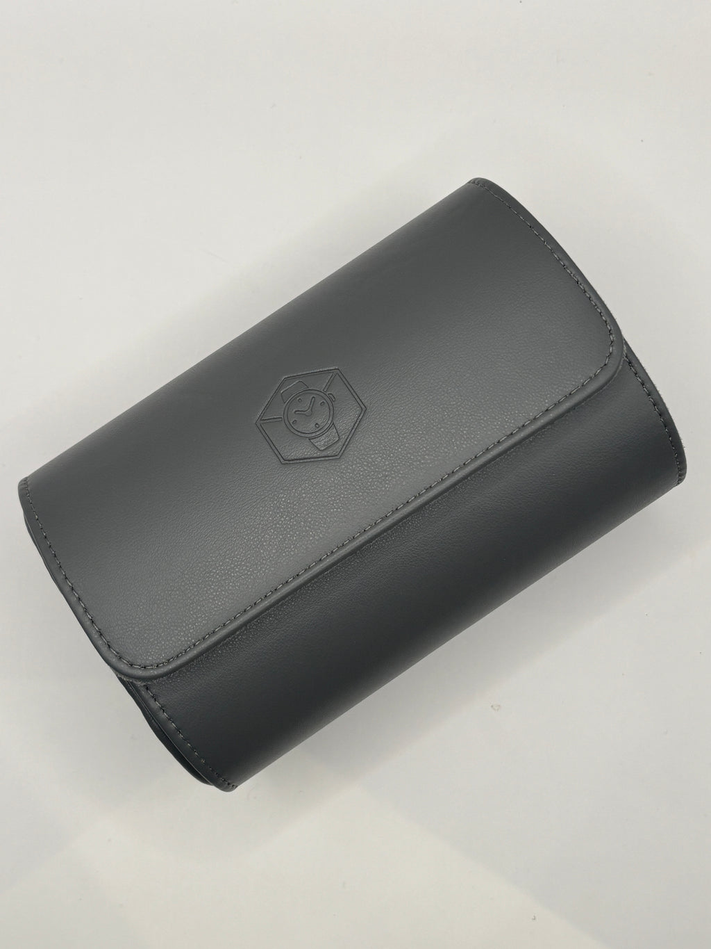 Glorious Grey - Luxury Watch Roll - 2 Watches.