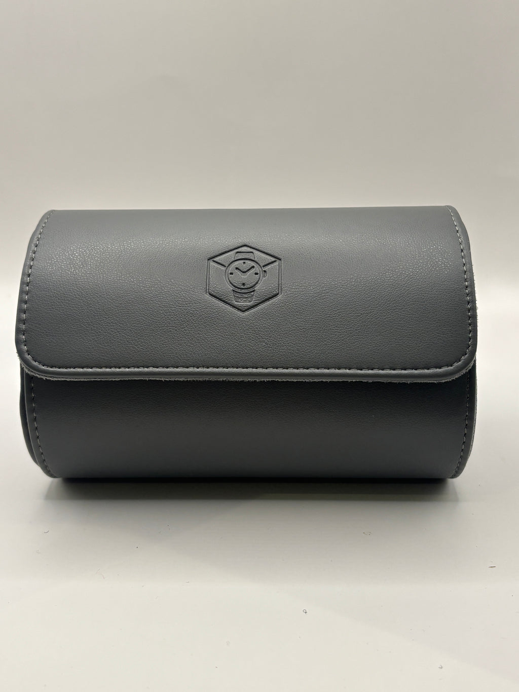 Glorious Grey - Luxury Watch Roll - 2 Watches.