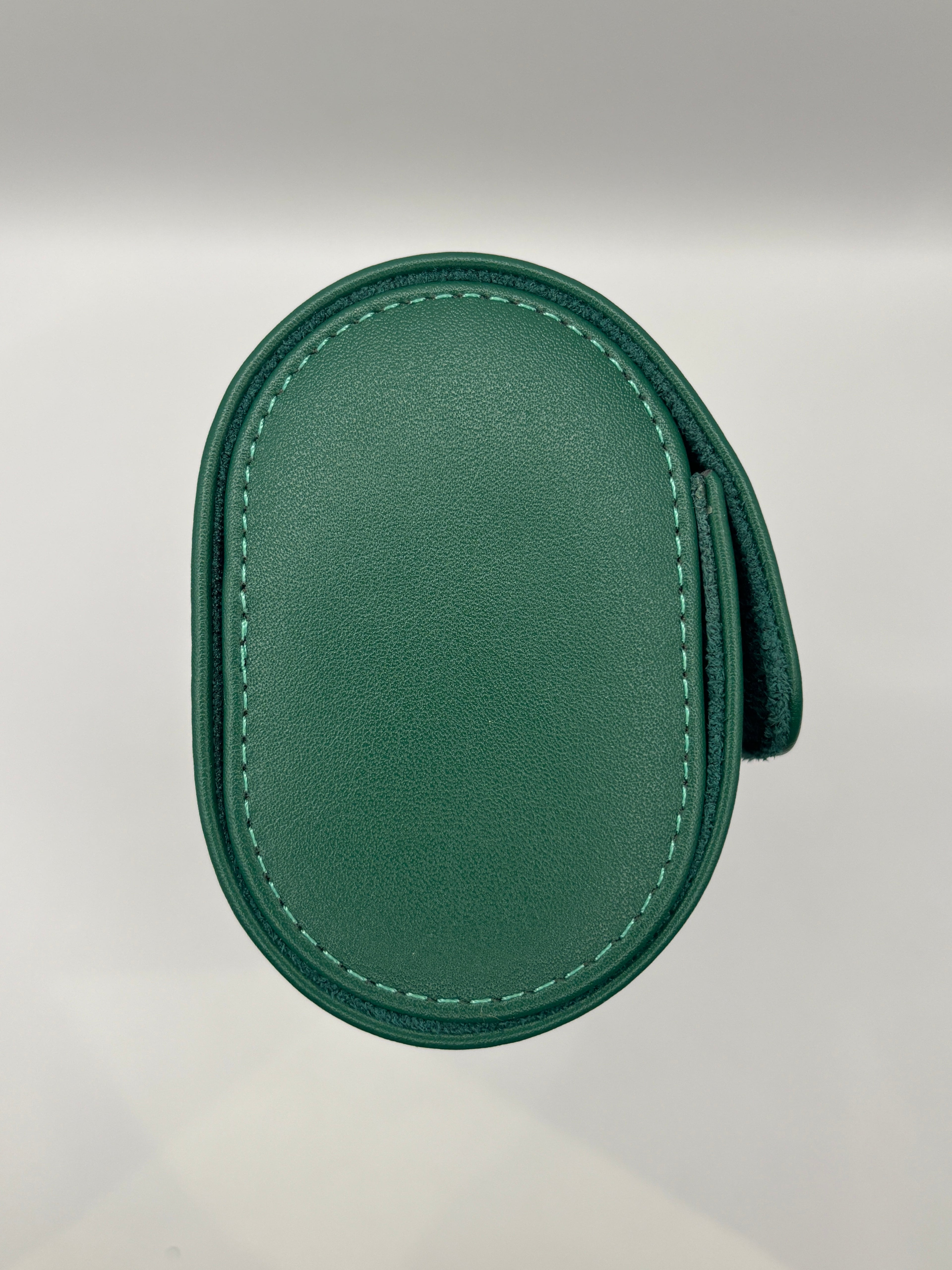 Augusta Green - Luxury Watch Roll - 1, 2 or 3 Watches.