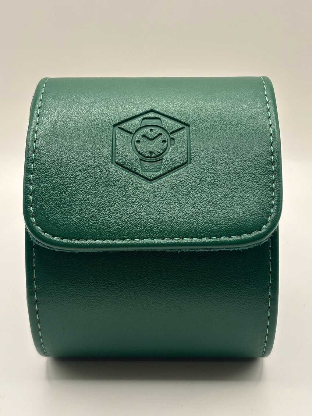 Augusta Green - Luxury Watch Roll - 1, 2 or 3 Watches.