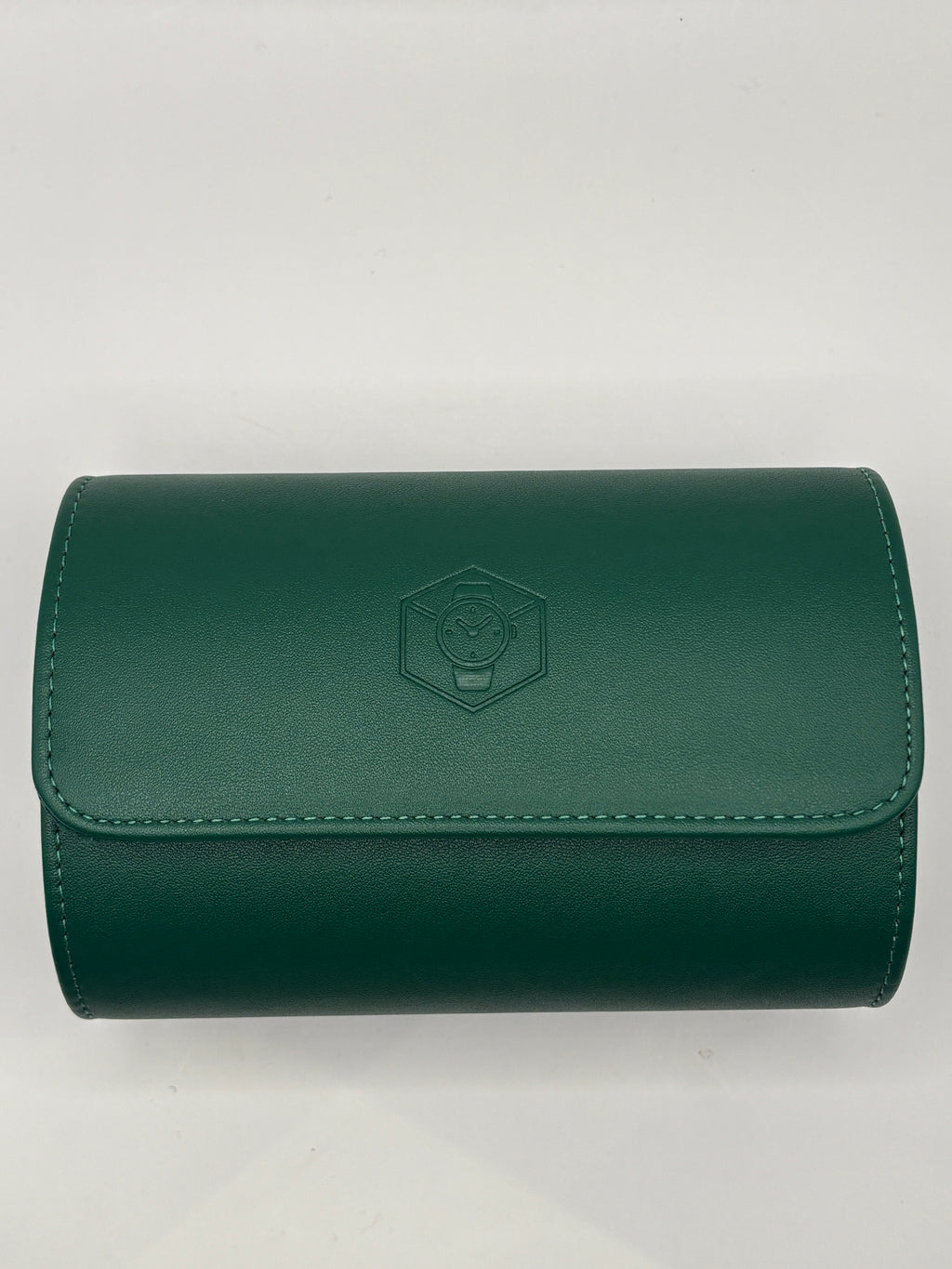 Augusta Green - Luxury Watch Roll - 1, 2 or 3 Watches.