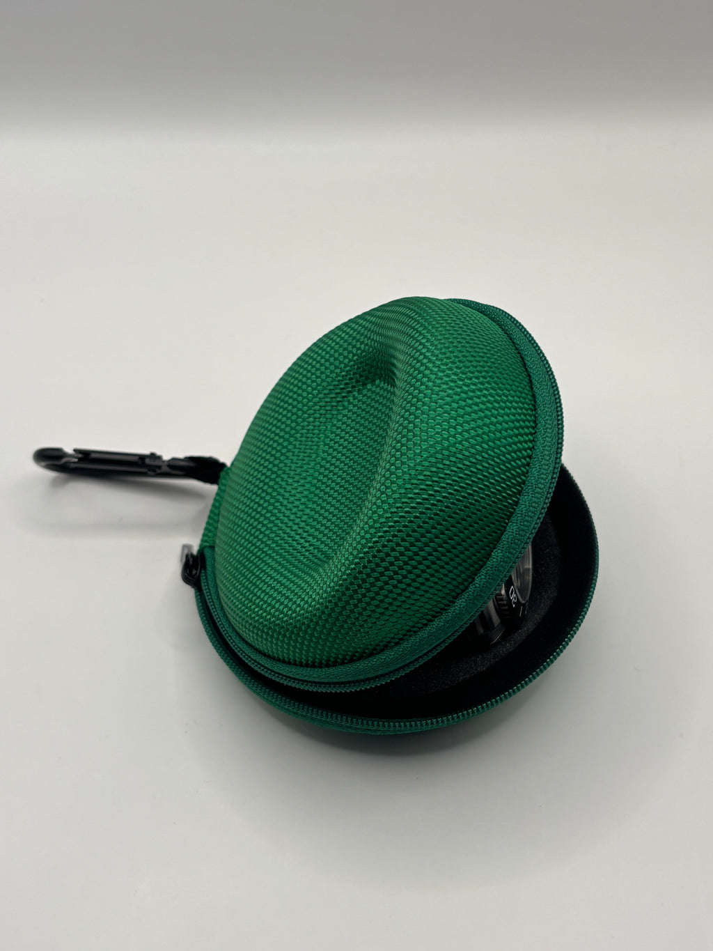 Compact Sports & Travel Watch Case with Carabiner Clip